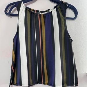 Beautiful striped office top